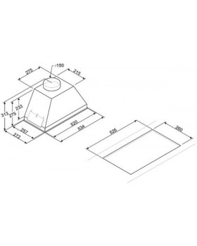 Õhupuhastaja smeg dolce stil novo, integreeritav, 52 cm, rv teras/valge-foto3