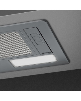 Õhupuhastaja smeg, integreeritav, 54 cm, 368 m3/h, 67 db, hõbedane-foto2