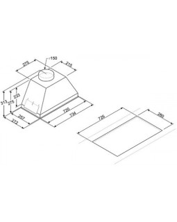 Õhupuhastaja smeg dolce stil novo, integreeritav, 72 cm, rv teras/valge-foto3