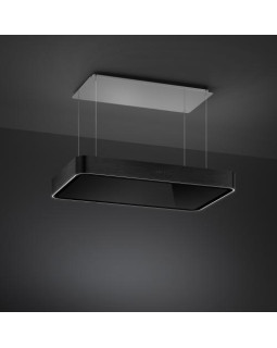 Õhupuhastaja smeg, saare, 100 cm, autovent, 650 m3/h, 73 db, matt must/must klaas-foto10