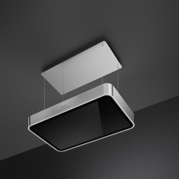 Õhupuhastaja smeg, saare, 100 cm, autovent, 650 m3/h, 73 db, rv-teras/must klaas Õhupuhastaja smeg, saare, 100 cm, autovent, 650 m3/h, 73 db, rv-teras/must klaas