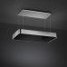 Õhupuhastaja smeg, saare, 100 cm, autovent, 650 m3/h, 73 db, rv-teras/must klaas