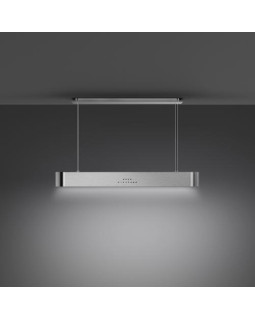 Õhupuhastaja smeg, saare, 100 cm, autovent, 650 m3/h, 73 db, rv-teras/must klaas-foto6
