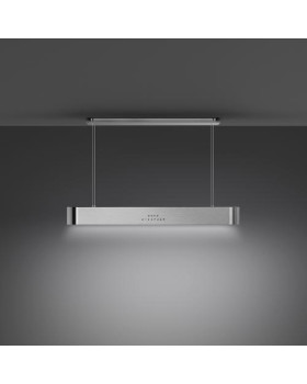 Õhupuhastaja smeg, saare, 100 cm, autovent, 650 m3/h, 73 db, rv-teras/must klaas-foto6