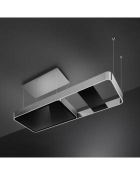 Õhupuhastaja smeg, saare, 180 cm, autovent, 650 m3/h, 73 db, rv-teras/must klaas-foto2