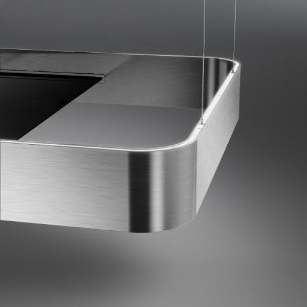 Õhupuhastaja smeg, saare, 180 cm, autovent, 650 m3/h, 73 db, rv-teras/must klaas Õhupuhastaja smeg, saare, 180 cm, autovent, 650 m3/h, 73 db, rv-teras/must klaas