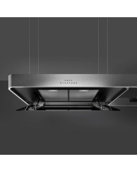 Õhupuhastaja smeg, saare, 180 cm, autovent, 650 m3/h, 73 db, rv-teras/must klaas-foto8