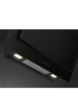 Õhupuhastaja smeg linea, seina, 90 cm, 636 m3/h, 70 db, must klaas-foto4