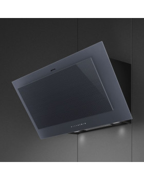 Õhupuhastaja smeg linea, seina, 90 cm, 70 db, 782 cm3/h, neptuun hall-foto2