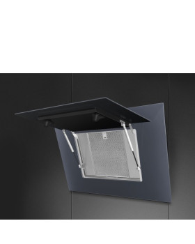 Õhupuhastaja smeg linea, seina, 90 cm, 70 db, 782 cm3/h, neptuun hall-foto5