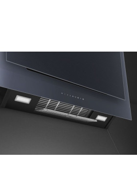 Õhupuhastaja smeg linea, seina, 90 cm, 70 db, 782 cm3/h, neptuun hall-foto6