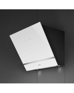 Õhupuhastaja smeg linea, seina, 60 cm, 666 m3/h, 58 db, valge klaas-foto2