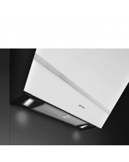 Õhupuhastaja smeg linea, seina, 60 cm, 666 m3/h, 58 db, valge klaas-foto3