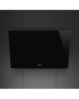 Õhupuhastaja smeg, seina, 90 cm, 729 m³/h, 60 db, must klaas-foto5