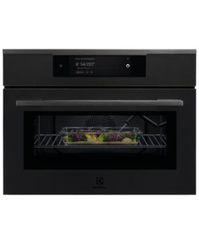 Kompaktne ahi-mikrolaineahi, electrolux, h 45 cm, matt must