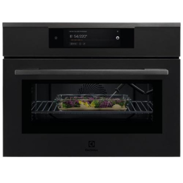 Kompaktne ahi-mikrolaineahi, electrolux, h 45 cm, matt must
