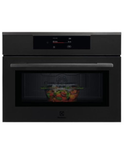 Kompakt mikrolaineahi, electrolux, h45 cm, matt must