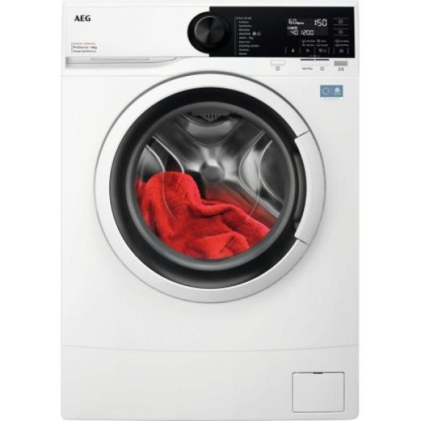 Pesumasin aeg, eestlaetav, 6 kg, 1200 p/min, inverter, valge