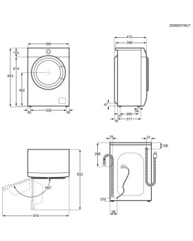 Pesumasin aeg, eestlaetav, 6 kg, 1200 p/min, inverter, valge-foto4