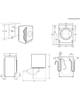Pesumasin aeg, integreeritav, eestlaetav, inverter, 8 kg, 1400 p/min-foto4