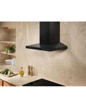 Õhupuhastaja electrolux, seina, 60 cm, 730m3/h, 70 db, must-foto2