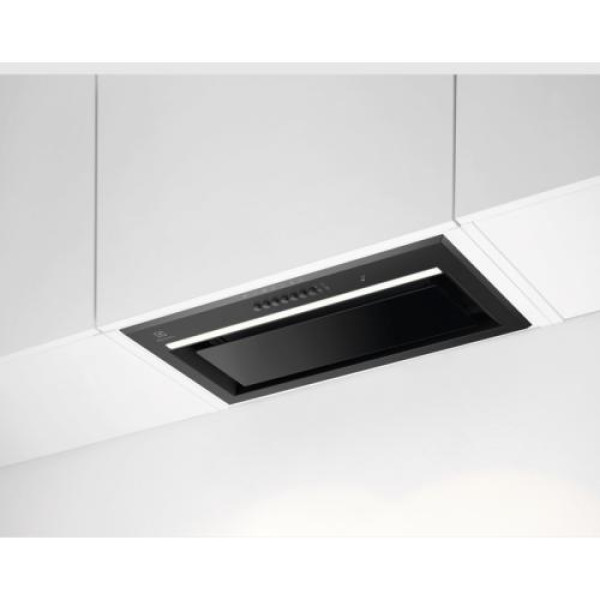 Õhupuhastaja electrolux, integreeritav, 54 cm, hob2hood, 680 m3/h, 54 db, matt must