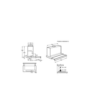 Õhupuhastaja electrolux, väljatõmmatav, 60 cm, hõbe-foto2