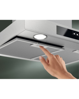 Õhupuhastaja electrolux, seina, 60 cm, 600m3/h, 70 db, rv teras/must-foto3