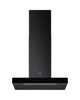 Õhupuhastaja electrolux, seina, 60 cm, hob2hood, 730m3/h, 70 db, must