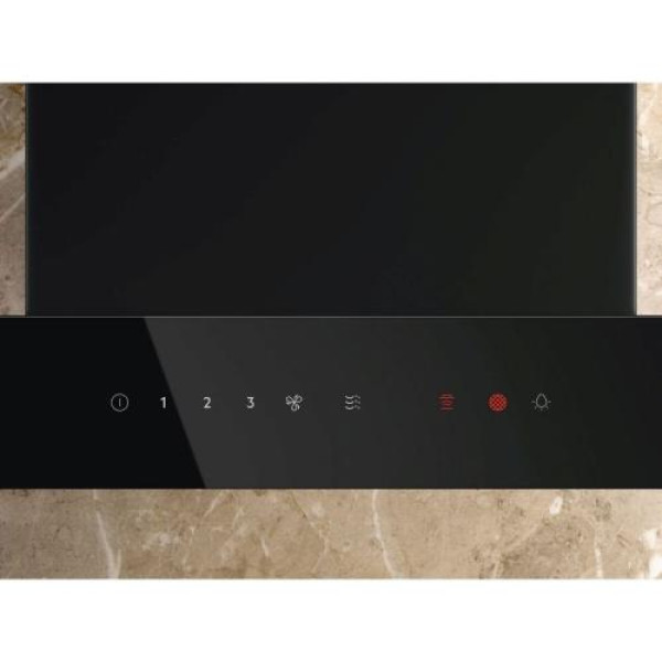 Õhupuhastaja electrolux, seina, 60 cm, hob2hood, 730m3/h, 70 db, must