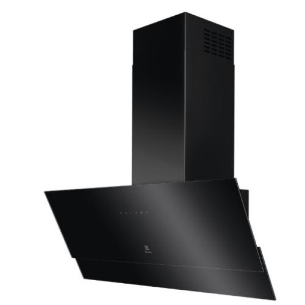 Õhupuhastaja electrolux, seina, 90 cm, max 66 db, 710 m3/h, must