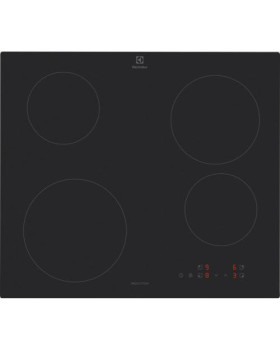 Pliidiplaat electrolux, 4 x induktsioon, 60 cm, matt must, lõigatud serv