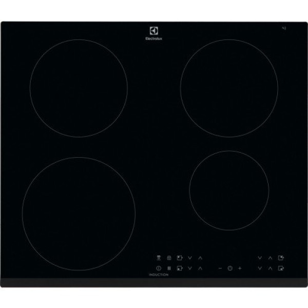 Pliidiplaat electrolux, 4 x induktsioon, 60 cm, hob2hood, must, faasitud esiserv Kodumasinad