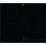 Pliidiplaat electrolux, 3 x induktsioon, 60 cm, hob2hood, must, lõigatud serv