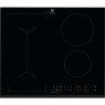 Pliidiplaat electrolux, 4 x induktsioon, 60 cm, hob2hood faasitud esiserv, must