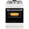 Gaasipliit electrolux, 60 cm, 4 x gaas, gaasiahi, katalüüs, valge