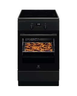 Elektripliit electrolux, 4 x induktsioon, elektriahi, katalüüs, steambake, 50 cm, must