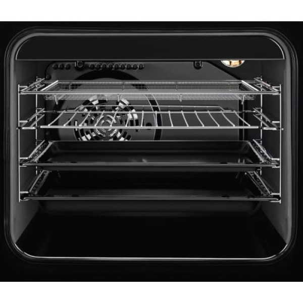 Elektripliit electrolux, 4 x induktsioon, elektriahi, katalüüs, steambake, 50 cm, must