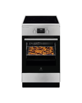 Elektripliit electrolux, 4 x induktsioon, elektriahi, 50 cm, aurufunktsioon, katalüüs, rv teras