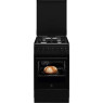 Gaasipliit electrolux, 50 cm, 4 x gaas, elektriahi, aurupuhastus, must