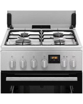 Gaasipliit electrolux, 50 cm, 4 x gaas, elektriahi, aurupuhastus, rv-teras-foto2