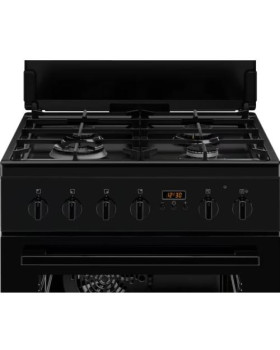 Gaasipliit electrolux, 60 cm, 4 x gaas, elektriahi, katalüüs, must-foto2
