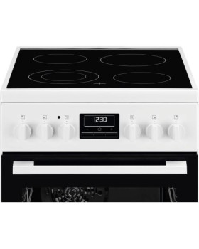 Elektripliit electrolux, 4x highlight, elektriahi, 50 cm, aurupuhastus, valge-foto2