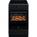 Elektripliit electrolux, 4 x highlight, elektriahi, katalüüs, steambake, 50 cm, must