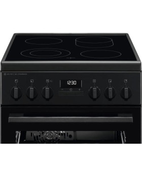 Elektripliit electrolux, 4 x highlight, elektriahi, katalüüs, steambake, 50 cm, must-foto2