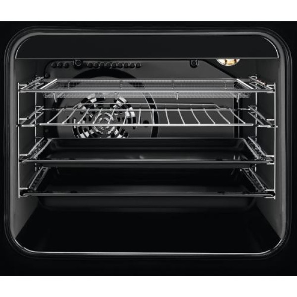 Elektripliit electrolux, 4 x highlight, elektriahi, katalüüs, steambake, 50 cm, must