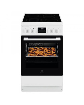 Elektripliit electrolux, 4x highlight, elektriahi, aurufunktsioon, 50 cm, katalüüspuhastus, valge