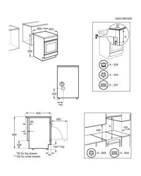 Elektripliit electrolux, 4x highlight, elektriahi, aurufunktsioon, 50 cm, katalüüspuhastus, valge-foto4