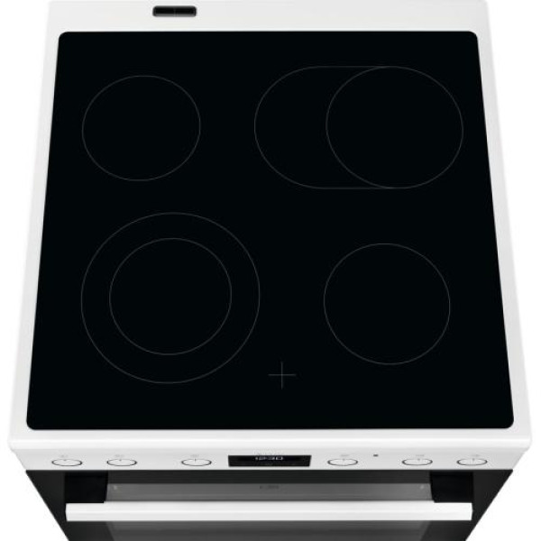 Elektripliit electrolux, 4x highlight, elektriahi, 60 cm, valge