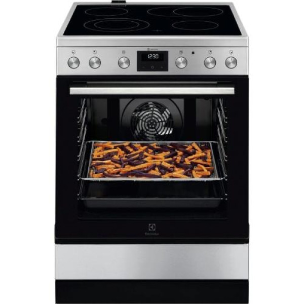 Elektripliit electrolux, 4x highlight, elektriahi, 60 cm, rv-teras